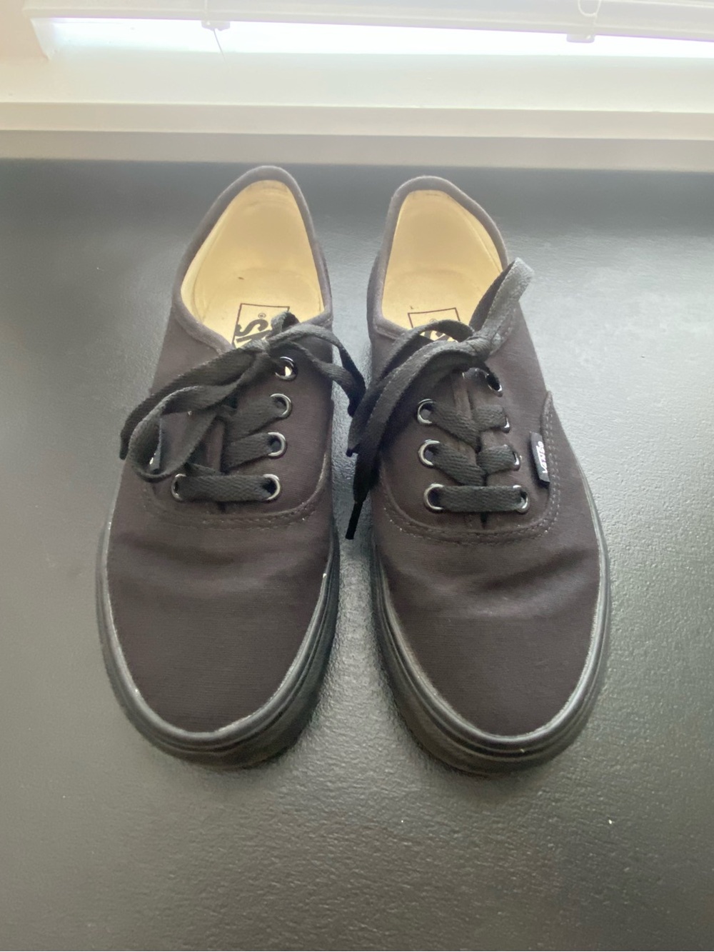 All Black Vans